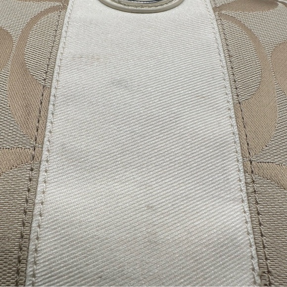 Coach Jacquard & Patent Leather Tote Bag, Canvas/Leather, Large - Picture 5 of 16